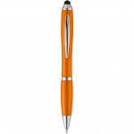 10673903-Długopis ze stylusem Nash-pomarańczowy
