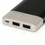 PMPB11PAB-CZA-Powerbank Leather 11000 mAh-czarny