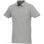 38106944-Helios - koszulka męska polo z krótkim rękawem-Heather Grey xl