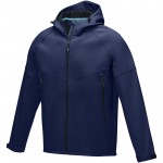 37504491-Męska kurtka softshell Coltan z materiałów z recyclingu z certyfikatem GRS-Granatowy s