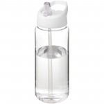 21044607-Bidon H2O Active® Octave Tritan™ o pojemności 600 ml z dzióbkiem-Przezroczysty bezbarwny, Biały