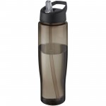 21044990-H2O Active® Eco Tempo 700 ml bidon z wyciąganym dzióbkiem-Czarny, Ciemnografitowy