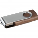 2087801-Pendrive drewniany 4GB-Brązowy