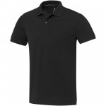 37539902-Emerald koszulka polo unisex z recyklingu z krótkim rękawem-Czarny m