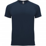 R04071R3-Bahrain sportowa koszulka męska z krótkim rękawem-Navy Blue l