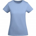 R66992H4-Breda koszulka damska z krótkim rękawem-Błękitny xl