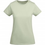 R66995Q2-Breda koszulka damska z krótkim rękawem-Mist Green m
