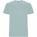 R66811P4-Stafford koszulka męska z krótkim rękawem-Washed Blue xl