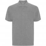 R66072U5-Centauro Premium koszulka polo unisex z krótkim rękawem-Marl Grey 2xl