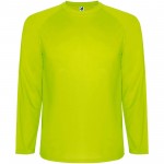 K04151CH-Montecarlo long sleeve kids sports t-shirt-Fluor Yellow 8