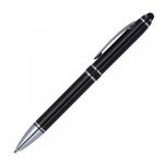 1363603-Długopis metalowy touch pen-Czarny