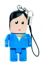 USM8012-HOS-WIE-32 GB-Pamięć USB Stewardessa Micro People-wielokolorowy 32 GB